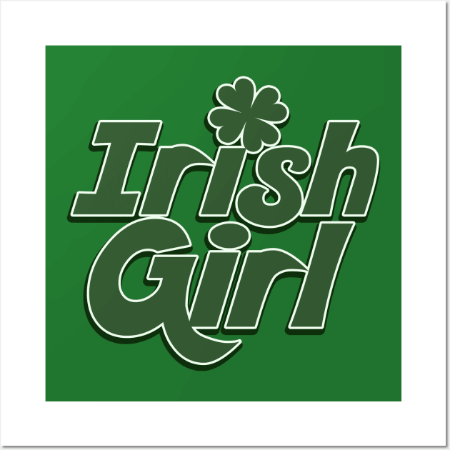 Irish Girl Wall Art by bubbsnugg